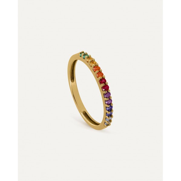 MULTICOLOURED WEDDING RING · Beginning