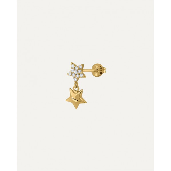 PENDIENTE ESTRELLA BINARIA · Earrings