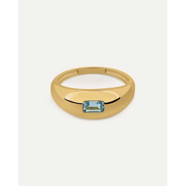 ANILLO SIGNET BARRETA TOPACIO SKY · Beginning