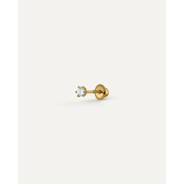 DIAMOND CLAW EARRING 0.06CT KIDS · Kids